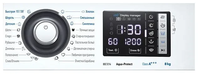 Стиральная машина Atlant СМА 80C1214-01 белая купить,0