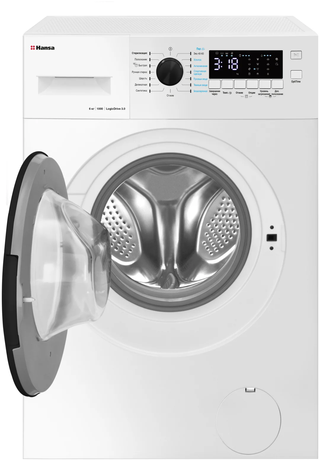 Стиральная машина Hansa WHN6100D3BSW белая - ForteMarket Стиральная машина Hansa WHN6100D3BSW белая купить,0