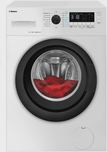 Стиральная машина Hansa WHN6100D3BSW белая