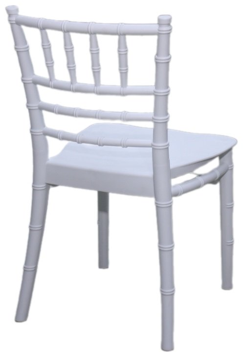 Стул S-0130CK, пластик, 30x30x62 см, белый купить,NaN