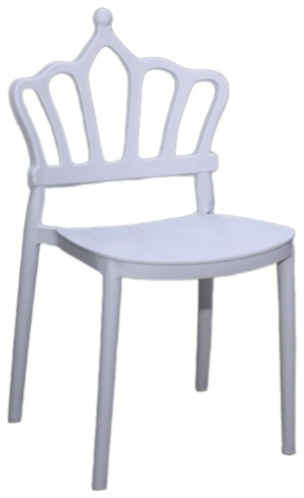 Стул S-0150CK, пластик, 32x29x36 см, белый купить,NaN