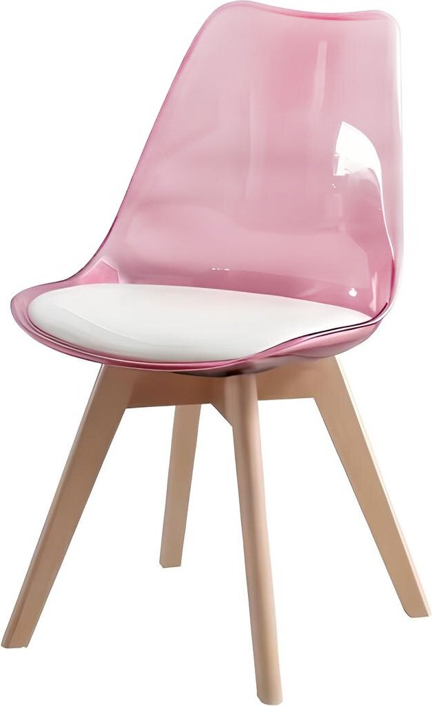 Стул S-0253CK, пластик, 38x37x56 см, красный купить,NaN