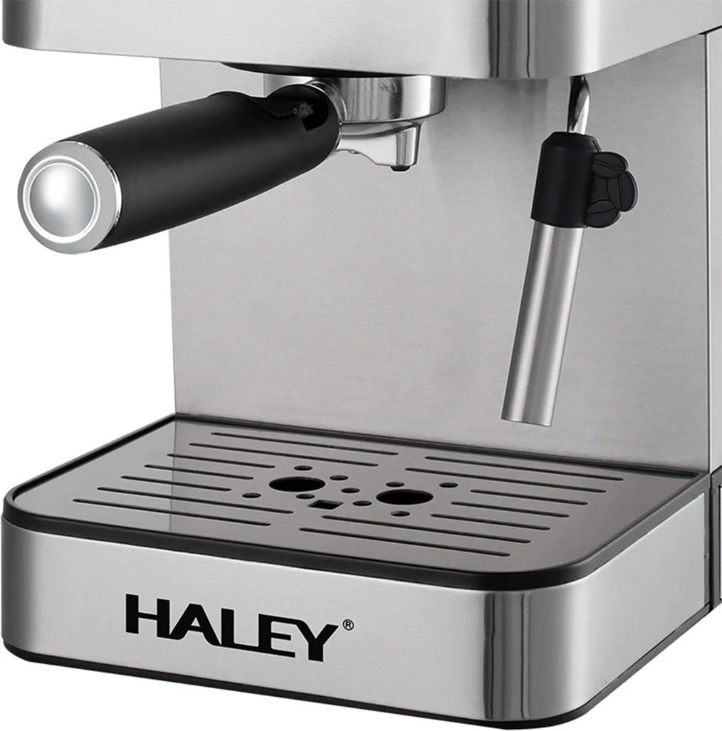 Кофемашина Haley HY-2801 серебристая - ForteMarket Кофемашина Haley HY-2801 серебристая купить,0