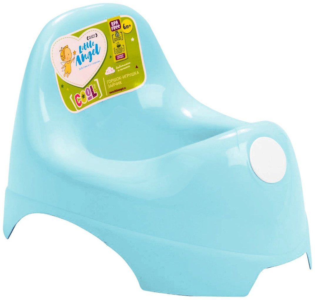 Горшок Little Angel 221500314/02 голубой купить,NaN