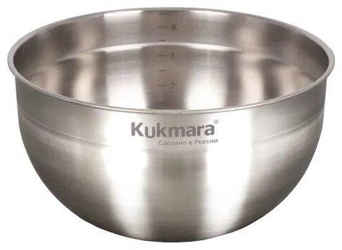 Kukmara миска BL4924 1 шт, нержавеющая сталь купить,NaN