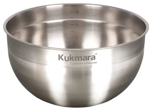 Kukmara миска BL4924 1 шт, нержавеющая сталь купить,NaN