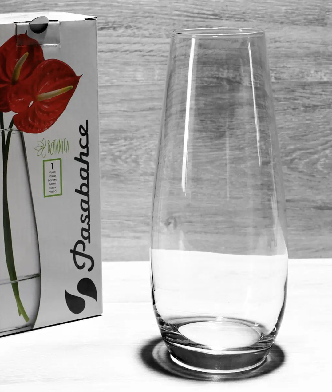 Pasabahce ваза 26 см Botanica 43267, стекло купить,4000