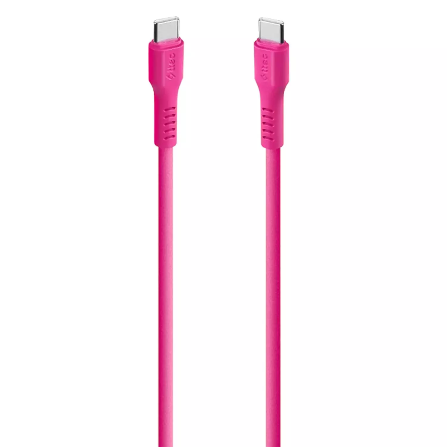 Кабель для телефона TTEC USB-C-USB-C 60W PD/QC Fast Charging/Data Cable 120 cm Neon Pink купить,3990
