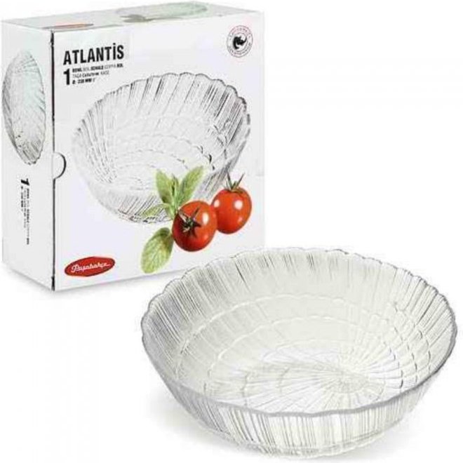 Салатник Pasabahce Atlantis 1 шт, стекло, 27х27 см купить,NaN