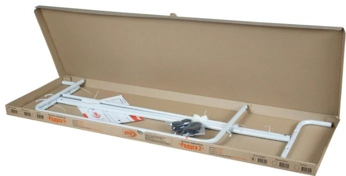 Вешалка напольная ЗМИ Радуга 2, металл, 82x154 см, белый купить,NaN