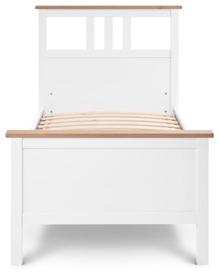 Кровать подростковая Кымор, 100x200 см, белый купить,NaN