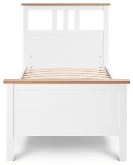 Кровать подростковая Кымор, 100x200 см, белый купить,NaN