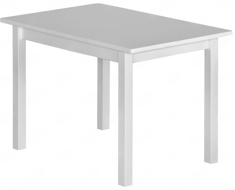 Rectangle K детский стол, 76x50x50 см, белый купить,NaN