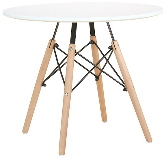 ZETA T5K ВИ детский стол, 60x60x40 см, белый, коричневый купить,NaN