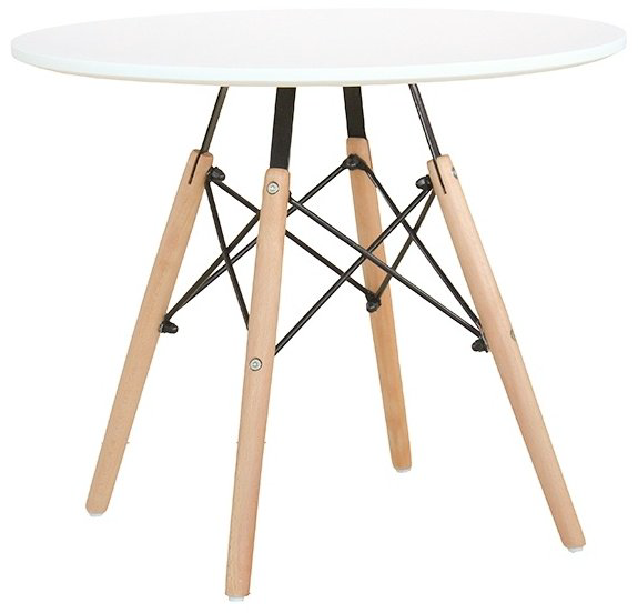 ZETA T5K ВИ детский стол, 60x60x40 см, белый, коричневый купить,NaN