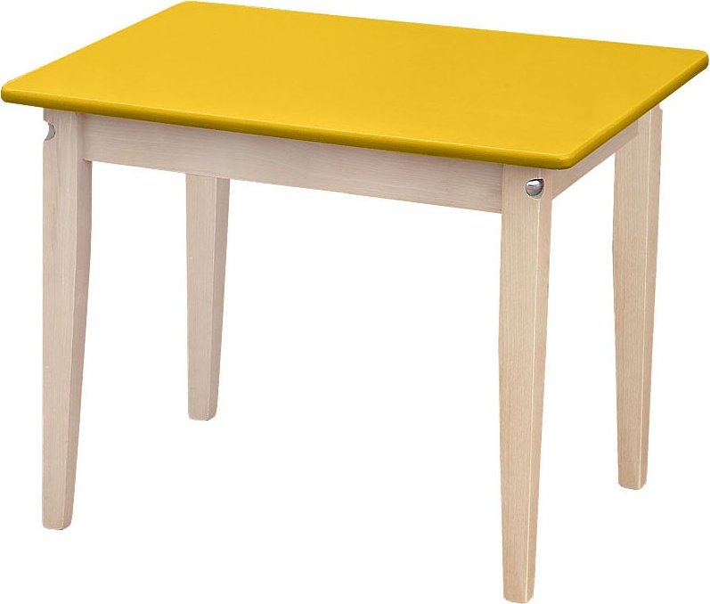 ZETA Стол детский №2 детский стол, 60x45x46 см, желтый купить,NaN