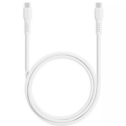 Кабель для телефона TTEC USB-C-USB-C 60W PD/QC Fast Charging/Data Cable 120 cm Neon White
