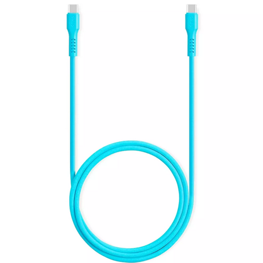 Кабель для телефона TTEC USB-C-USB-C 60W PD/QC Fast Charging/Data Cable 120 cm Neon Blue