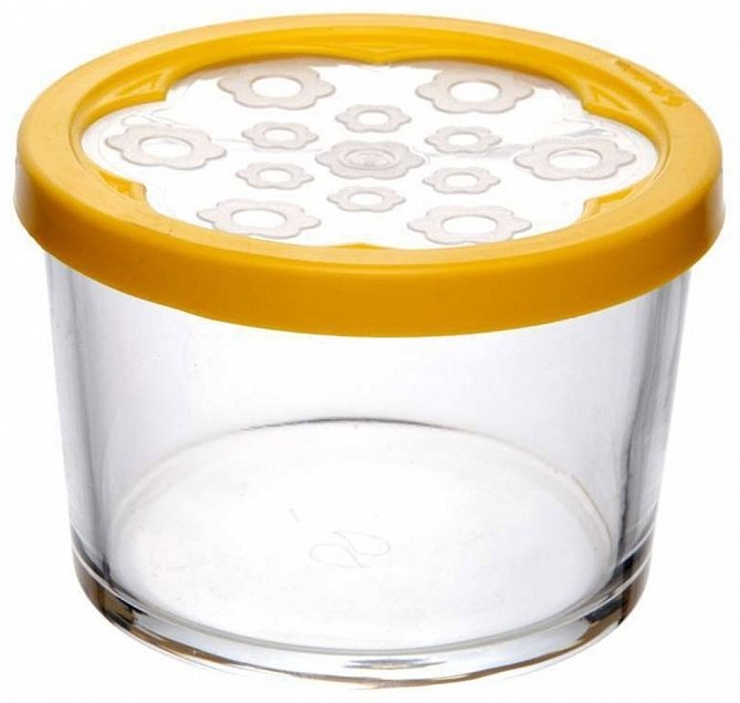 Pasabahce контейнер Basic Yellow 42230, стекло купить,NaN