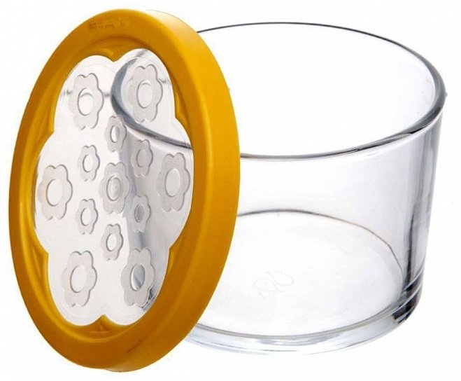 Pasabahce контейнер Basic Yellow 42230, стекло купить,NaN