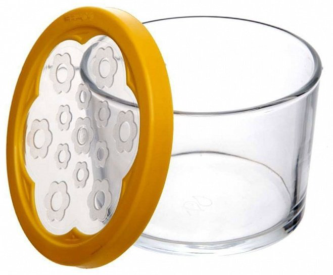 Pasabahce контейнер Basic Yellow 42230, стекло купить,NaN