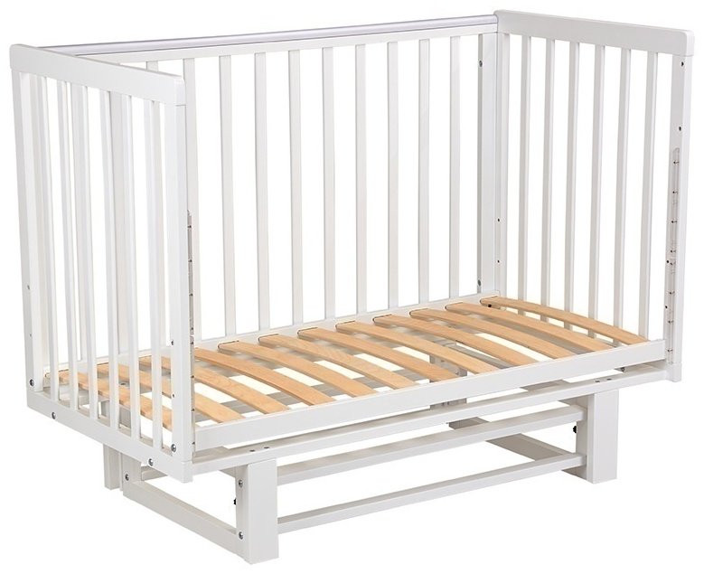 Детская кровать ZETA Polini kids Simple 341, 60x120 см, белый купить,NaN