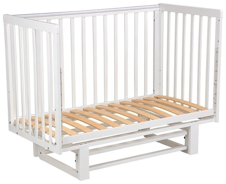 Детская кровать ZETA Polini kids Simple 341, 60x120 см, белый купить,NaN