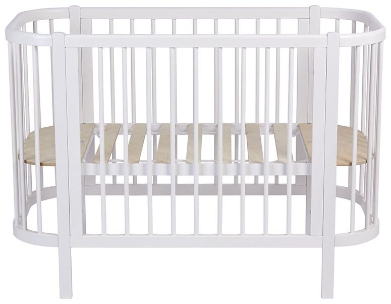 Детская кровать ZETA Polini kids Simple 350, 60x120 см, белый купить,NaN
