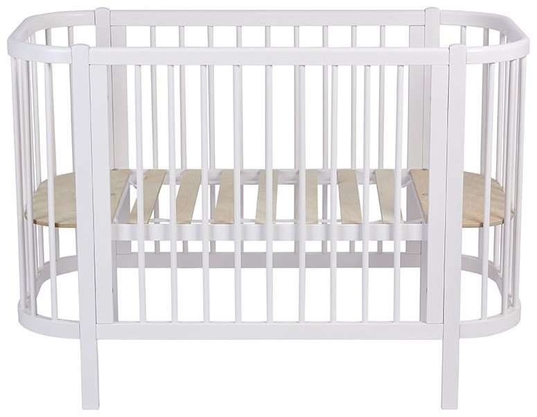 Детская кровать ZETA Polini kids Simple 350, 60x120 см, белый купить,NaN
