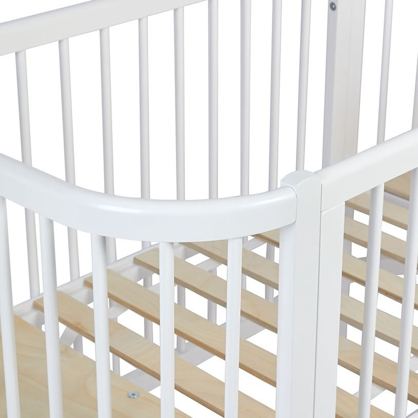 Детская кровать ZETA Polini kids Simple 350, 60x120 см, белый купить,NaN