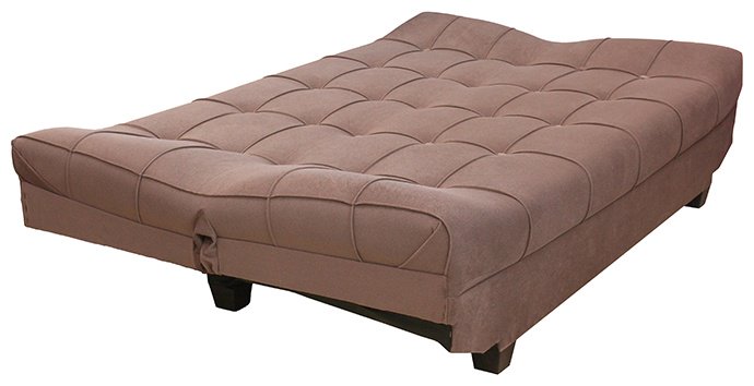Диван ZETA Модерн АРШ-010309, 184х55 см, обивка ткань, коричневый купить,NaN