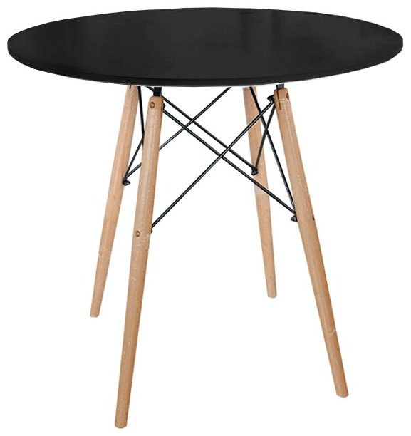 ZETA T5K 20617 детский стол, 60x60x40 см, черный, коричневый купить,NaN