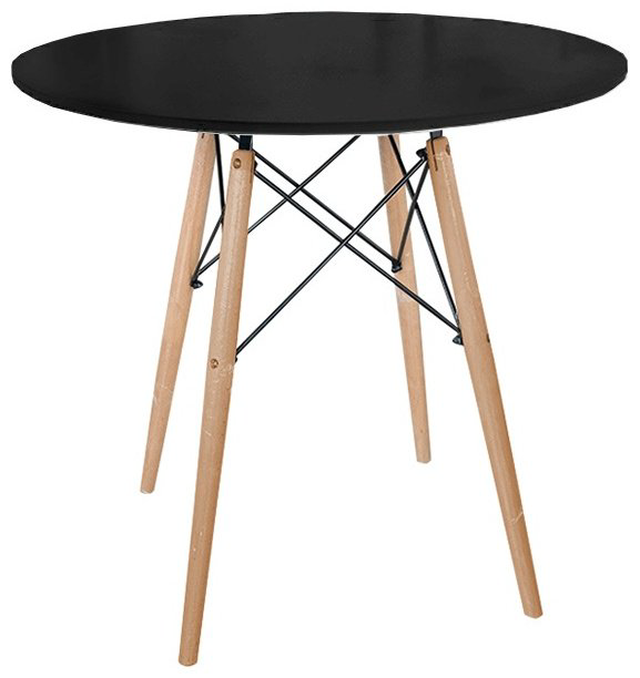 ZETA T5K 20617 детский стол, 60x60x40 см, черный, коричневый купить,NaN