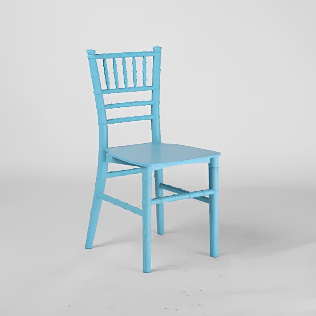 Стул S-0130CK, пластик, 30x30x62 см, голубой купить,NaN