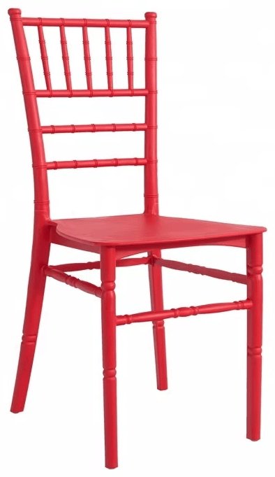 Стул S-0130CK, пластик, 30x30x62 см, красный купить,NaN