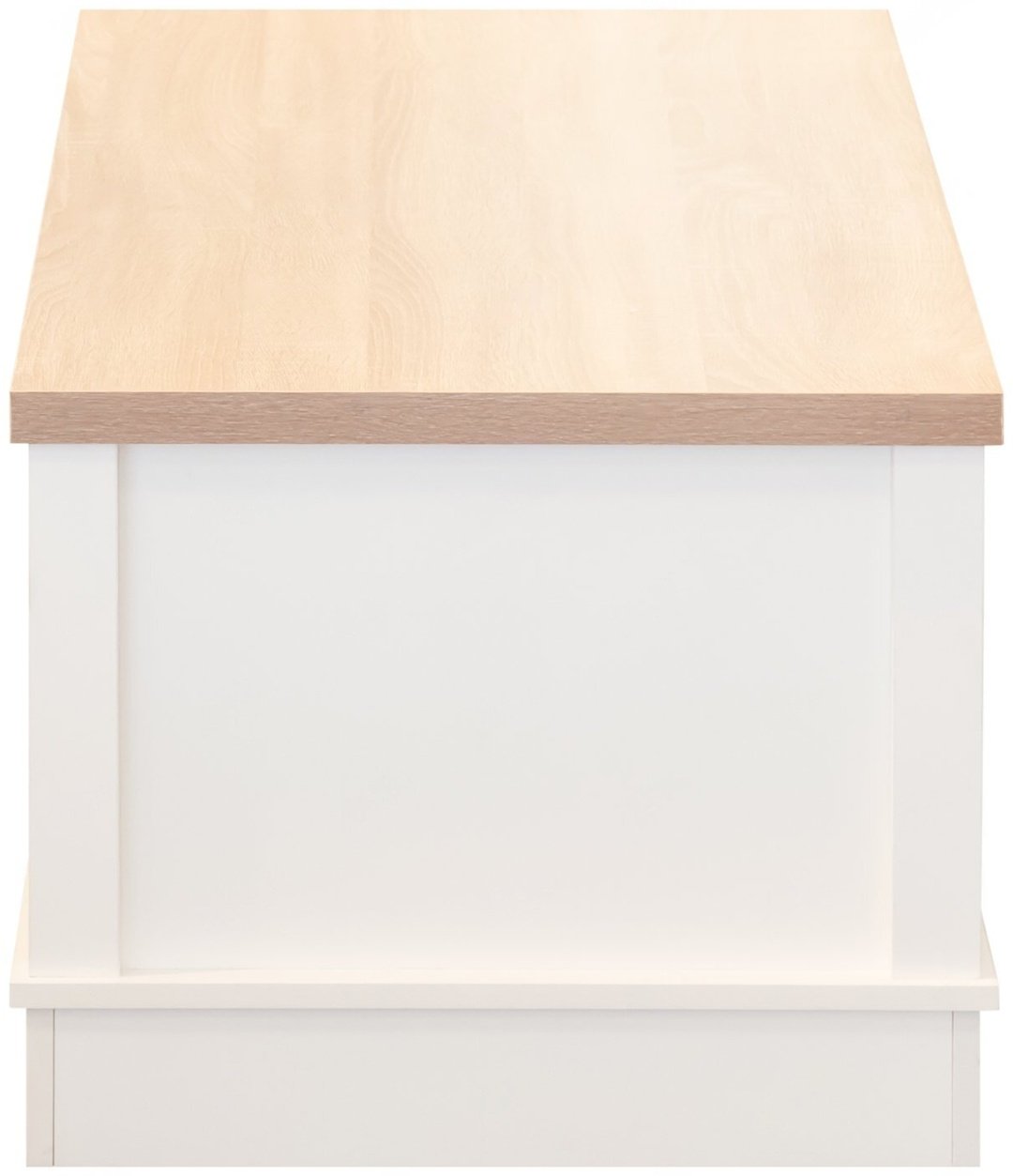 Журнальный столик ZT-CT1100-WOK, 55x110x44.5 см, белый купить,NaN