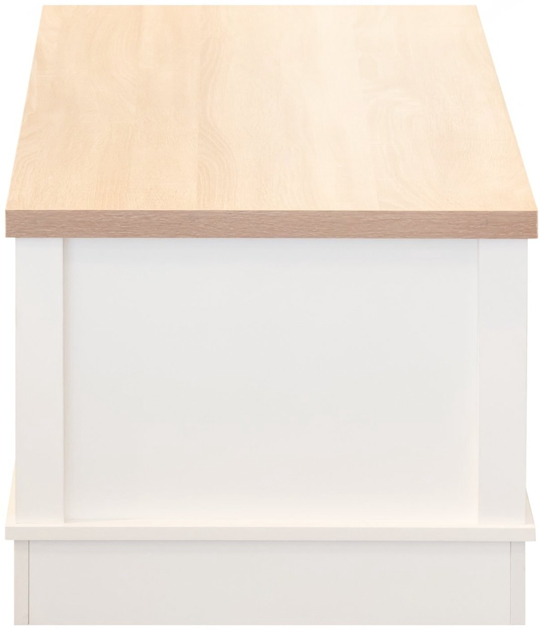 Журнальный столик ZT-CT1100-WOK, 55x110x44.5 см, белый купить,NaN