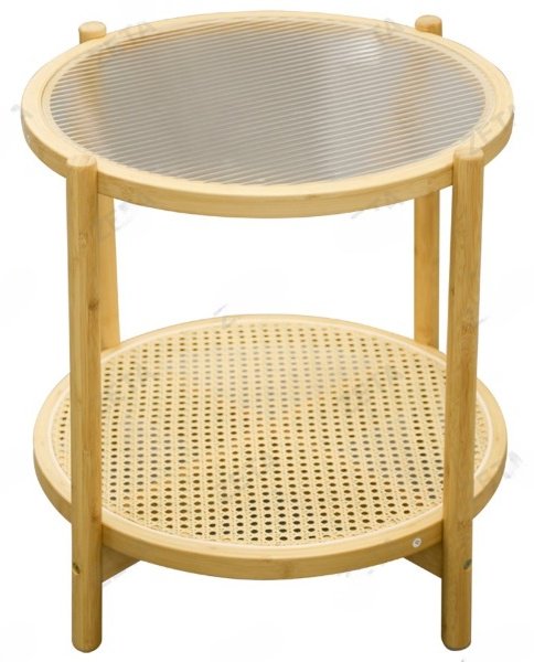 Журнальный столик ZETA SJ24005, 50х50x57 см, бежевый купить,NaN