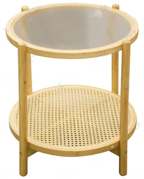 Журнальный столик ZETA SJ24005, 50х50x57 см, бежевый купить,NaN