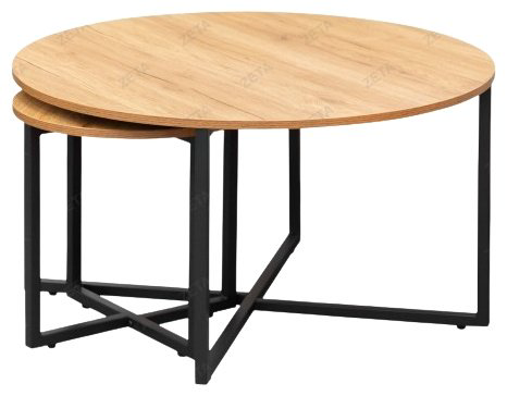 Стол классический CT8040, 80x80x43.5 см, коричневый, черный купить,NaN