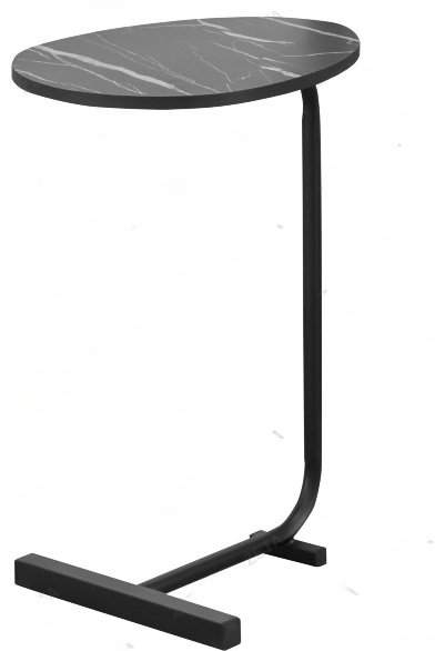 Журнальный столик ZETA CP0101-1, 41x29x63.5 см, черный купить,NaN