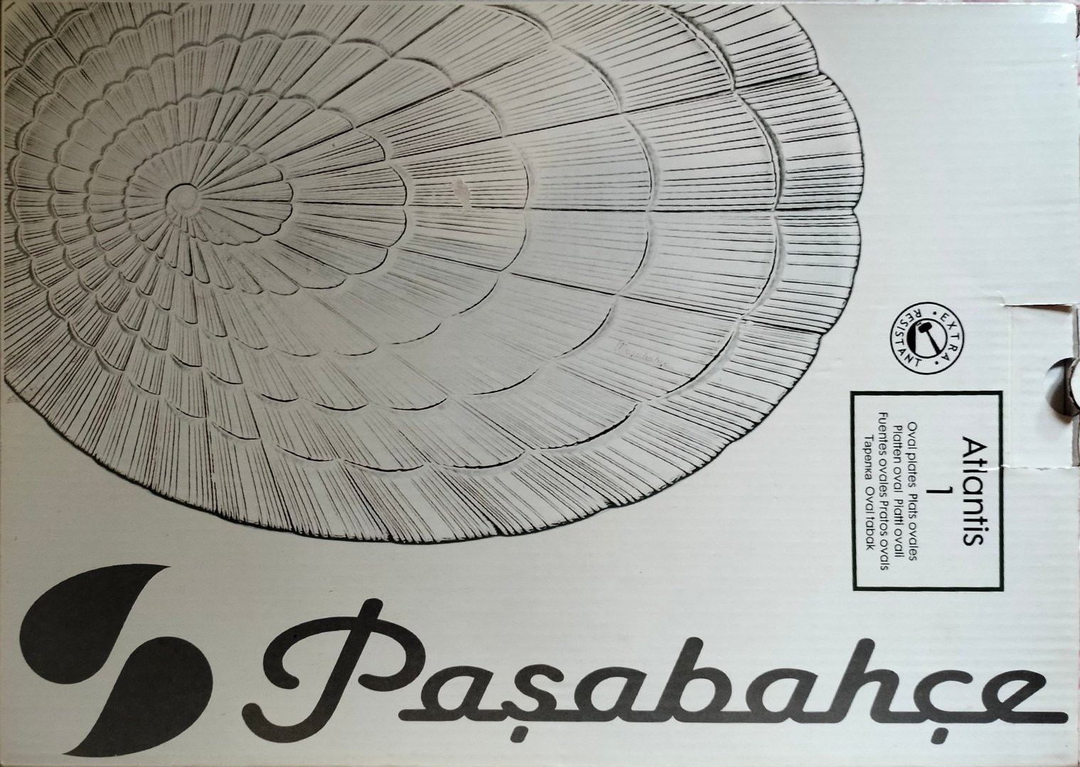 Салатник Pasabahce 1 шт, стекло, 32х23 см купить,NaN