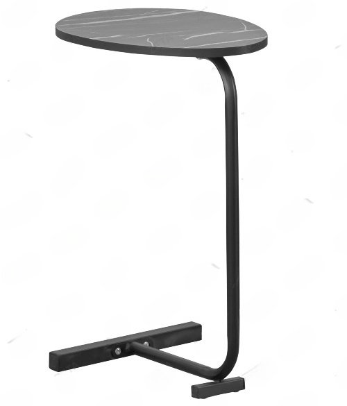 Журнальный столик ZETA CP0101-1, 41x29x63.5 см, черный купить,NaN
