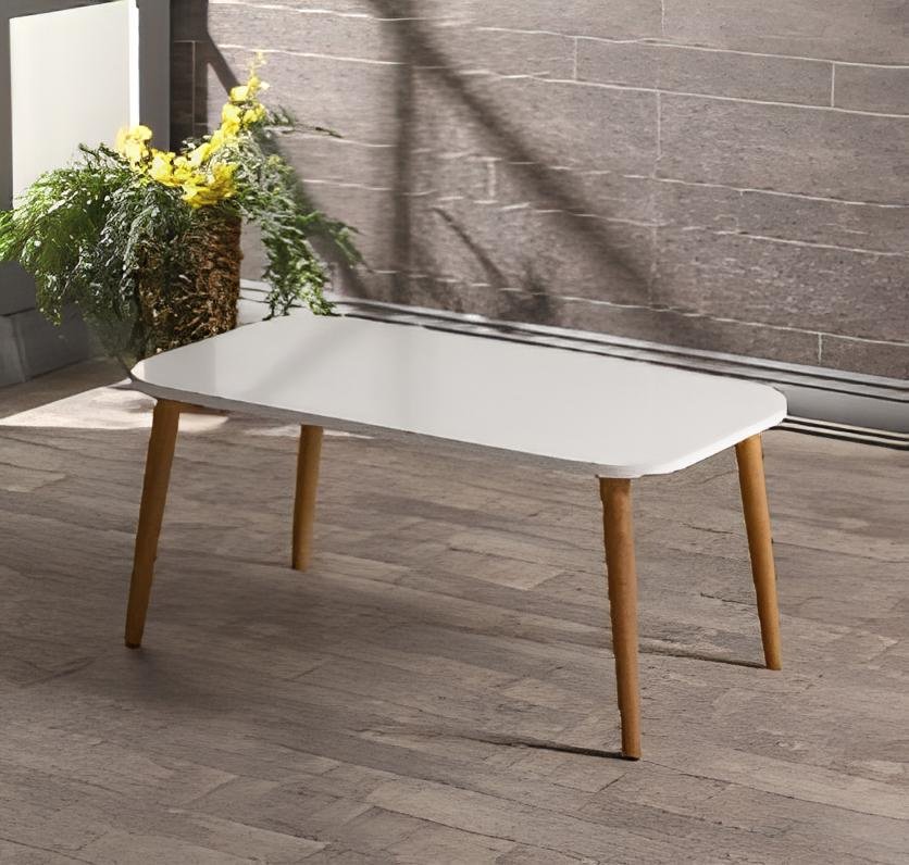 Журнальный столик ZETA Zigon, 90x42x50 см, белый купить,NaN