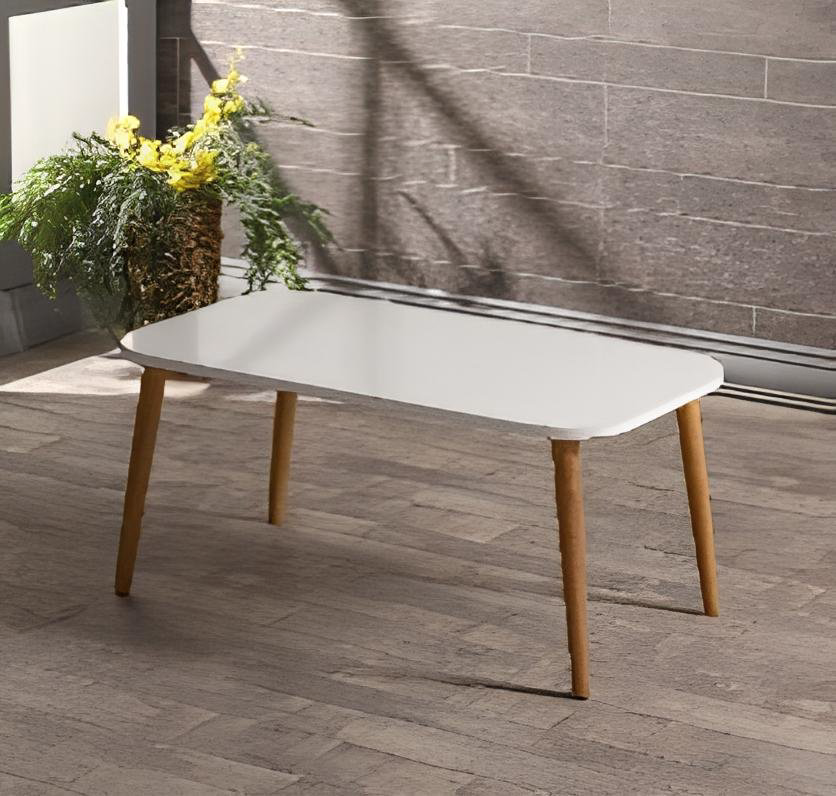 Журнальный столик ZETA Zigon, 90x42x50 см, белый купить,NaN