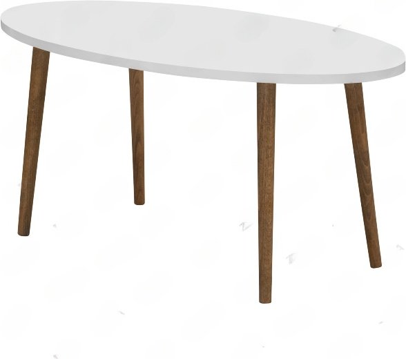 Журнальный столик ZETA Zigon, 89.5x50x41.5 см, белый купить,NaN