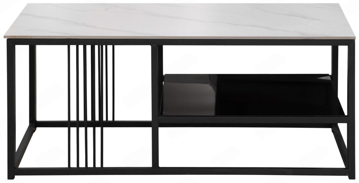 Журнальный столик C022, 130.5x70.5x54.5 см, белый купить,NaN