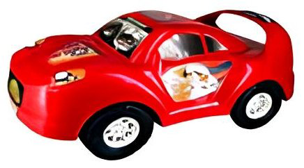 Машина Baby Toys ИМП-ТВ-074471, пластик, красный купить,NaN