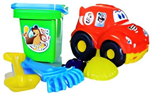 Машина Baby Toys ИМП-ТВ-082255, пластик, мультиколор купить,NaN
