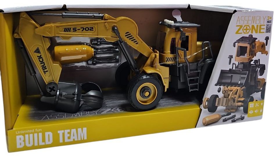 Спецтехника ASSEMBLY Спецтехника HW22128297, пластик, желтый купить,NaN